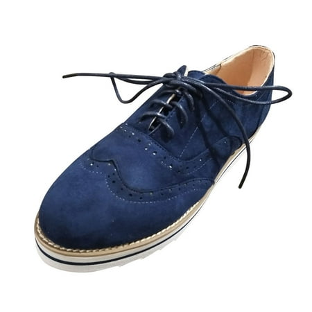 Up to 30% off! Kukoosong Womens Comfort Flats Womens Vintage Solid Color Round Toe up Flat Heel Casual Shoes for Women Dark Blue 40
Up to 30% off! Kukoosong Womens Comfort Flats Womens Vintage Solid Color Round Toe up Flat Heel Casual Shoes for Women Dark Blue 40