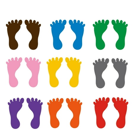 NUOLUX 18 Pairs Kindergarten Footprints Stickers Big Ankles Floor Stickers Waterproof Adhesive Floor Bathtub Sticker (Mixed Color)
NUOLUX 18 Pairs Kindergarten Footprints Stickers Big Ankles Floor Stickers Waterproof Adhesive Floor Bathtub Sticker (Mixed Color)