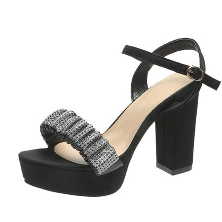 TAIAOJING Women Sandals Sandals For Heel High Heel Rhinestone Fish Mouth Sandals Fashion Shoes Zapatos
TAIAOJING Women Sandals Sandals For Heel High Heel Rhinestone Fish Mouth Sandals Fashion Shoes Zapatos