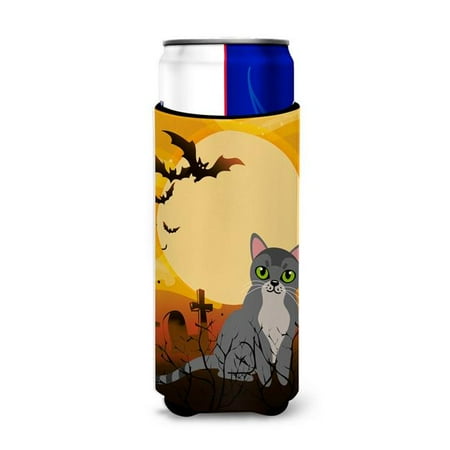 Carolines Treasures BB4439MUK Halloween Asian Cat Michelob Ultra Hugger for Slim Cans 
Carolines Treasures BB4439MUK Halloween Asian Cat Michelob Ultra Hugger for Slim Cans