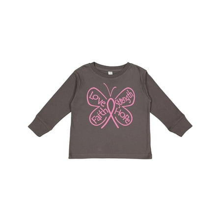 Inktastic Breast Cancer Butterfly Inspiring Words Gift Toddler Toddler Girl Long Sleeve T-Shirt
Inktastic Breast Cancer Butterfly Inspiring Words Gift Toddler Toddler Girl Long Sleeve T-Shirt