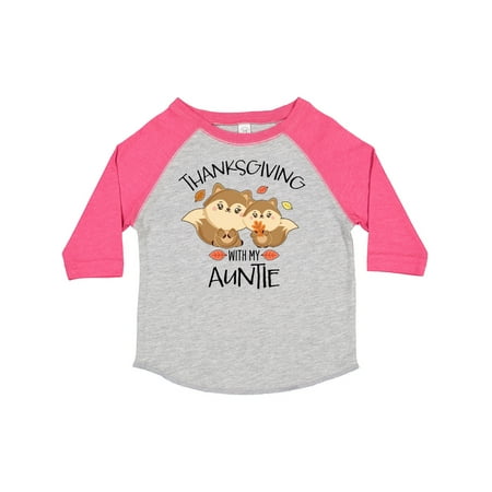 Inktastic Thanksgiving with My Auntie Cute Squirrel Family Gift Toddler Boy or Toddler Girl T-Shirt
Inktastic Thanksgiving with My Auntie Cute Squirrel Family Gift Toddler Boy or Toddler Girl T-Shirt