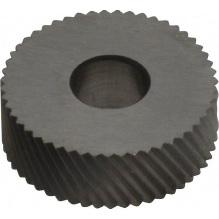 3/4 Diam 90° Tooth 25 TPI HSS LH Diag Knurl Wheel 1/4 Face Circular Pitch