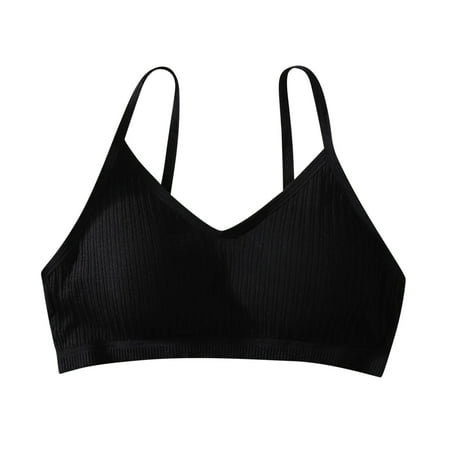 NECHOLOGY Bra for Women Pack U Neck Seamless Padded Bra Strappy Bralette Sleep Bra For Women Girls Wireless Bras for Women Underwear Black One Size
NECHOLOGY Bra for Women Pack U Neck Seamless Padded Bra Strappy Bralette Sleep Bra For Women Girls Wireless Bras for Women Underwear Black One Size