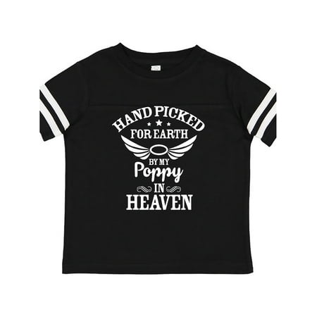 Inktastic Handpicked for Earth By My Poppy in Heaven with Angel Wings` Gift Toddler Boy or Toddler Girl T-Shirt
Inktastic Handpicked for Earth By My Poppy in Heaven with Angel Wings` Gift Toddler Boy or Toddler Girl T-Shirt