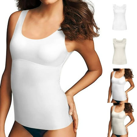 WGOUP Women s Solid Color Sports Sling Slim Fit Vest Comfortable Shapewear White(Buy 2 Get 1 Free)
WGOUP Women s Solid Color Sports Sling Slim Fit Vest Comfortable Shapewear White(Buy 2 Get 1 Free)