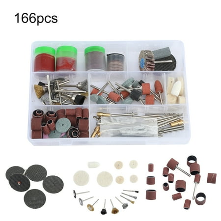 Feiruifan 166Pcs/Set High Density Cutting Discs Set Impact-resistant High Speed Steel Fatigue Fracture Resistance Rotary Tool Set for Wood
Feiruifan 166Pcs/Set High Density Cutting Discs Set Impact-resistant High Speed Steel Fatigue Fracture Resistance Rotary Tool Set for Wood