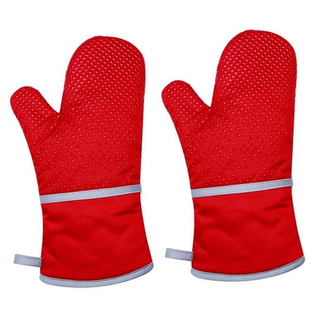 Microwave Oven Gloves Silicone Cotton Insulation Gloves Anti-slip Heat-resistant Hand Protectors Red
Microwave Oven Gloves Silicone Cotton Insulation Gloves Anti-slip Heat-resistant Hand Protectors Red
