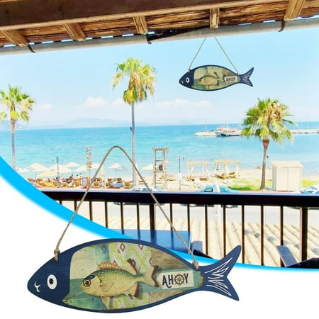 QISIWOLE Summer Beach Ocean Hangings Wooden Craft Fish-Shaped Hanging Decoration Home Wall Door Hanging Deals
QISIWOLE Summer Beach Ocean Hangings Wooden Craft Fish-Shaped Hanging Decoration Home Wall Door Hanging Deals
