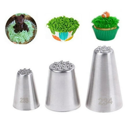 Stainless Steel Cream Decorating Mouth Small Grass Shape Cream Nozzle Baking Tool Grass Cream Icing Nozzle Pastry Decorating 3pcs
Stainless Steel Cream Decorating Mouth Small Grass Shape Cream Nozzle Baking Tool Grass Cream Icing Nozzle Pastry Decorating 3pcs