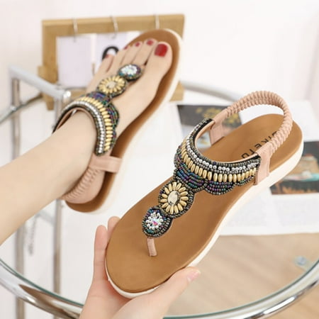 Akiihool Sandals Women Dressy Summer Women s T-Strap Thong Flat Sandals with Cute Square Toe Strappy for Summer (Pink 7)
Akiihool Sandals Women Dressy Summer Women s T-Strap Thong Flat Sandals with Cute Square Toe Strappy for Summer (Pink 7)