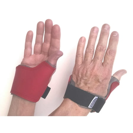 Harness Everyday Wheelchair Palm Gloves - Red Non-Marking