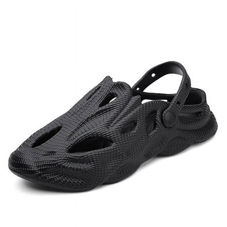 Mens Sports Running Shoes Breathable Sneakers Sandals Outer Wear Thick Sole Soft Sole Couple Shoes Beach Slippers
Mens Sports Running Shoes Breathable Sneakers Sandals Outer Wear Thick Sole Soft Sole Couple Shoes Beach Slippers