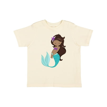Inktastic African American Mermaid Brown Hair Starfish Gift Toddler Toddler Girl T-Shirt
Inktastic African American Mermaid Brown Hair Starfish Gift Toddler Toddler Girl T-Shirt