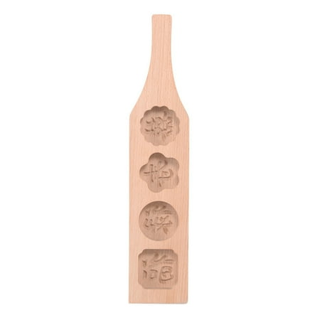 Yixx 2Pcs Cookie Mold Ergonomic Handgrip Labor-saving Delicate Flower Patterns Wooden Chinese Style Mooncake Mold Kitchen Supplies
Yixx 2Pcs Cookie Mold Ergonomic Handgrip Labor-saving Delicate Flower Patterns Wooden Chinese Style Mooncake Mold Kitchen Supplies