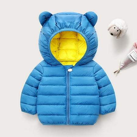 FZM Christmas Toddler Kids Baby Boys Girls Winter Warm Jacket Solid Coats Outerwear Bear Ears Hooded Padded Outwear
FZM Christmas Toddler Kids Baby Boys Girls Winter Warm Jacket Solid Coats Outerwear Bear Ears Hooded Padded Outwear