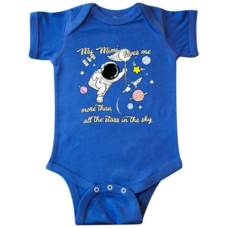 Inktastic My Mimi Loves Me Gift Baby Boy or Baby Girl Bodysuit