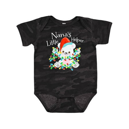 Inktastic Nana s Little Helper Cute Polar Bear with Christmas Lights Gift Baby Boy or Baby Girl Bodysuit
Inktastic Nana s Little Helper Cute Polar Bear with Christmas Lights Gift Baby Boy or Baby Girl Bodysuit