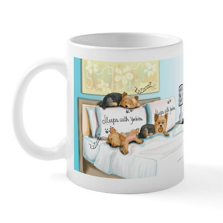 CafePress - Sleeps With Yorkies Mug - 11 oz Ceramic Mug - Novelty Coffee Tea Cup
CafePress - Sleeps With Yorkies Mug - 11 oz Ceramic Mug - Novelty Coffee Tea Cup