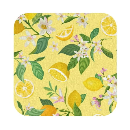 Bingfone Lemon Personalized Coaster Set 4 For Drinks Coffee Table Bar Beer Wine Cup Coasters 4 Inch
Bingfone Lemon Personalized Coaster Set 4 For Drinks Coffee Table Bar Beer Wine Cup Coasters 4 Inch