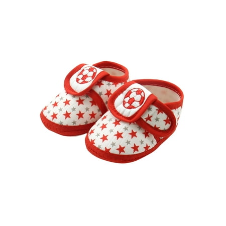 Ymiytan Toddler Flats Comfort First Walking Shoe Soft Sole Crib Shoes Home Breathable Lightweight Prewalker Star Red 3C
Ymiytan Toddler Flats Comfort First Walking Shoe Soft Sole Crib Shoes Home Breathable Lightweight Prewalker Star Red 3C