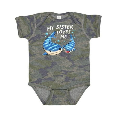 Inktastic My Sister Loves Me- Whale Shark Gift Baby Boy or Baby Girl Bodysuit
Inktastic My Sister Loves Me- Whale Shark Gift Baby Boy or Baby Girl Bodysuit