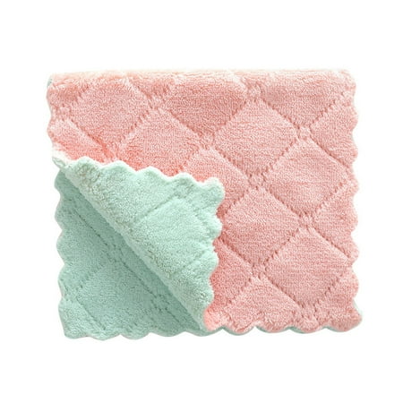 12-Pack of Dish Towels for Kitchen Super Absorbent Kitchen Towels Coral Fleece Cleaning Rags Machine Washable
12-Pack of Dish Towels for Kitchen Super Absorbent Kitchen Towels Coral Fleece Cleaning Rags Machine Washable