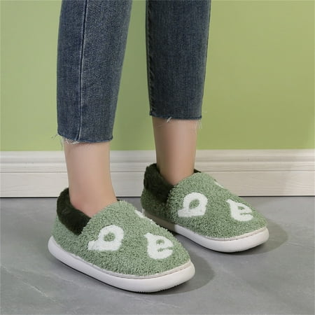 Cathalem Womens Hard Sole Slippers Size 8 Ladies Fashion Fruit Embroidery Letter Print Plush Shoes Women House Shoes Slippers Green 7
Cathalem Womens Hard Sole Slippers Size 8 Ladies Fashion Fruit Embroidery Letter Print Plush Shoes Women House Shoes Slippers Green 7