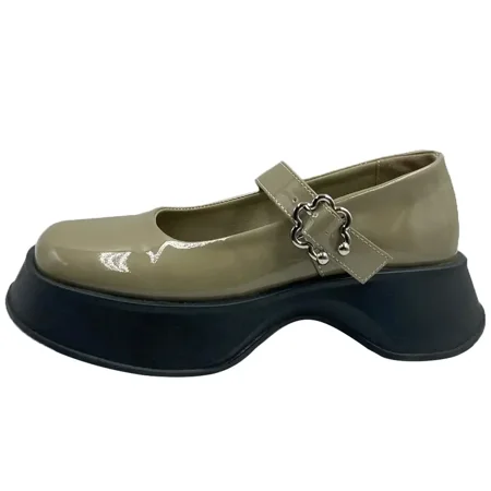 Flower Decor Platform Mary Jane Shoes Solid Color Buckle Strap Square Toe Shoes Patent Leather Shoes
Flower Decor Platform Mary Jane Shoes Solid Color Buckle Strap Square Toe Shoes Patent Leather Shoes