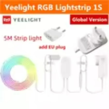 YEYNGQC Aurora Smart 5M Light Strip 1S Plus RGB Colorful WiFi Remote Control with APP Assistant Homekit smart
YEYNGQC Aurora Smart 5M Light Strip 1S Plus RGB Colorful WiFi Remote Control with APP Assistant Homekit smart