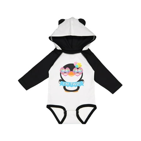 Inktastic I m 2 Cute Penguin with Sunglasses and Flowers Gift Baby Boy or Baby Girl Long Sleeve Bodysuit 
Inktastic I m 2 Cute Penguin with Sunglasses and Flowers Gift Baby Boy or Baby Girl Long Sleeve Bodysuit