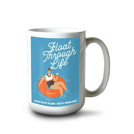 Lantern Press 15 fl oz Ceramic Mug Daufuskie Island South Carolina Alligator and Baby Dishwasher & Microwave Safe
Lantern Press 15 fl oz Ceramic Mug Daufuskie Island South Carolina Alligator and Baby Dishwasher & Microwave Safe