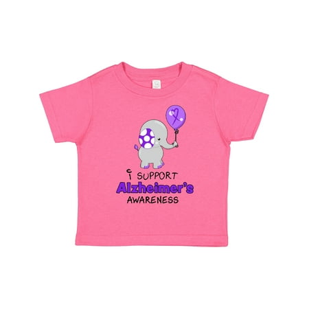 Inktastic I Support Alzheimer s Awareness Elephant with Purple Balloon Gift Toddler Boy or Toddler Girl T-Shirt 
Inktastic I Support Alzheimer s Awareness Elephant with Purple Balloon Gift Toddler Boy or Toddler Girl T-Shirt