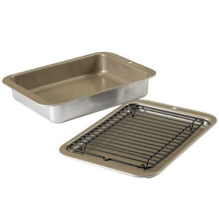 Nordic Ware 3-Piece Toaster Oven Grill and Bake Set