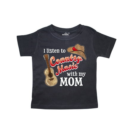 Inktastic I Listen to Country Music with my Mom Guitar and Hat Gift Toddler Boy or Toddler Girl T-Shirt
Inktastic I Listen to Country Music with my Mom Guitar and Hat Gift Toddler Boy or Toddler Girl T-Shirt