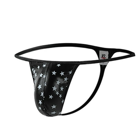 Men Underwear Low Waist Sexy Artificial Leather Underwear T Panties Thongs
Men Underwear Low Waist Sexy Artificial Leather Underwear T Panties Thongs