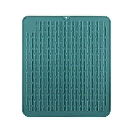 Foldable Silicone Drying Mat Heat Insulation Pot Holder Protector Dish Cup Draining Mat Pad Table Placemat Green
Foldable Silicone Drying Mat Heat Insulation Pot Holder Protector Dish Cup Draining Mat Pad Table Placemat Green