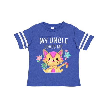 Inktastic My Uncle Loves Me with Cute Kitten and Flowers Gift Toddler Boy or Toddler Girl T-Shirt
Inktastic My Uncle Loves Me with Cute Kitten and Flowers Gift Toddler Boy or Toddler Girl T-Shirt