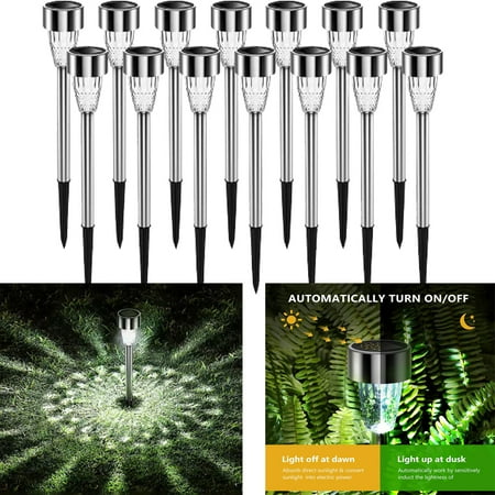 Ledander 12 Pack Outdoor Solar Street Lights Outdoor Solar Walkway Lights For Landscape/Patio/Lawn Yard Driveway LED Garden Lights(Cool White)
Ledander 12 Pack Outdoor Solar Street Lights Outdoor Solar Walkway Lights For Landscape/Patio/Lawn Yard Driveway LED Garden Lights(Cool White)