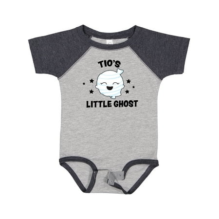 Inktastic Cute Tio s Little Ghost with Stars Gift Baby Girl Bodysuit