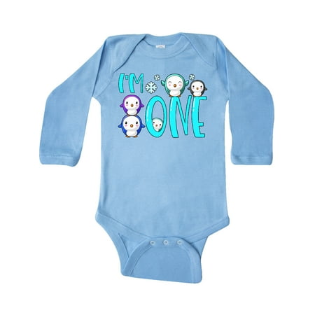 Inktastic I m 1 Cute Penguin Birthday Party Gift Baby Boy or Baby Girl Long Sleeve Bodysuit
Inktastic I m 1 Cute Penguin Birthday Party Gift Baby Boy or Baby Girl Long Sleeve Bodysuit