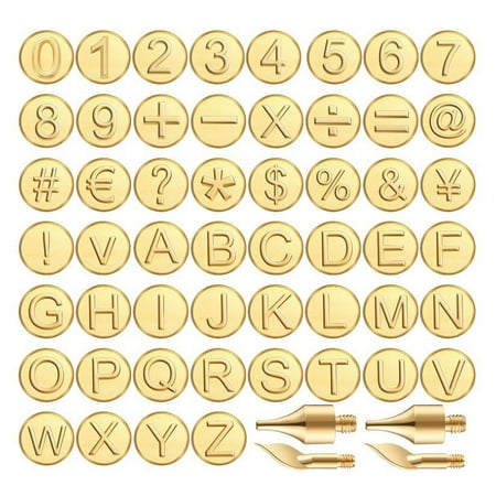 56 Pieces Wood Burning Tip Letter Wood Burning Tool Lowercase Alphabet Branding and Personalization Set for Wood and Other Surface by Wooden Letter for Carving Craft Wood Burning DIY Hobby Tool
56 Pieces Wood Burning Tip Letter Wood Burning Tool Lowercase Alphabet Branding and Personalization Set for Wood and Other Surface by Wooden Letter for Carving Craft Wood Burning DIY Hobby Tool