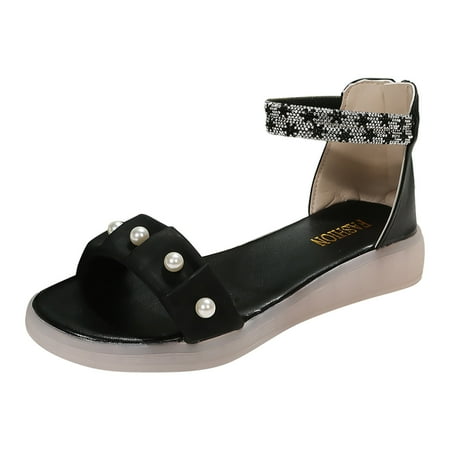 Cathalem Women Summer Flowers Decorate Elastic Band Casual Open Toe Flat Comfortable Beach Shoes Sandals Black 39
Cathalem Women Summer Flowers Decorate Elastic Band Casual Open Toe Flat Comfortable Beach Shoes Sandals Black 39