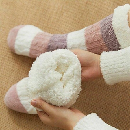 1 Pair Long Thicken Chenille Fleece Lined Socks Women Ladies Soft Warm Cozy Slipper Socks
1 Pair Long Thicken Chenille Fleece Lined Socks Women Ladies Soft Warm Cozy Slipper Socks