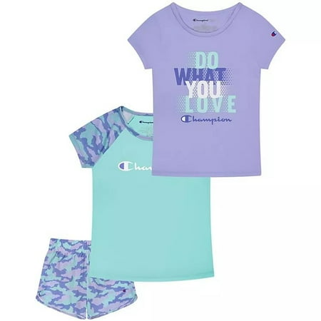 Champion Girls 3 Piece Toddler Active Set in 2T