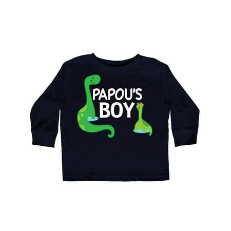 Inktastic Papou s Boy Grandson Gift Gift Toddler Boy Girl Long Sleeve T-Shirt 
Inktastic Papou s Boy Grandson Gift Gift Toddler Boy Girl Long Sleeve T-Shirt