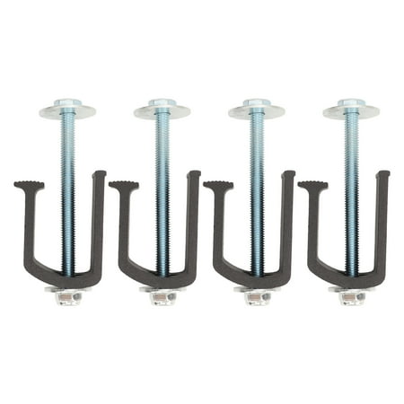 4 Sets Truck Tool Box Clamp Rust Proof Aluminum Long Durability Tie Down Clamp for Vehicles Black
4 Sets Truck Tool Box Clamp Rust Proof Aluminum Long Durability Tie Down Clamp for Vehicles Black