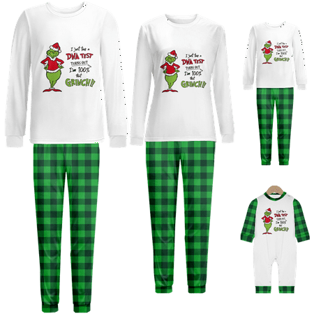 Family Matching Christmas Pajamas Cartoon Monster Green Black Buffalo Buffalo Printed Sizes Baby-Kids-Adult-Pet 2-Piece Top and Pants Bodysuits Xmas PJS Sleepwear
Family Matching Christmas Pajamas Cartoon Monster Green Black Buffalo Buffalo Printed Sizes Baby-Kids-Adult-Pet 2-Piece Top and Pants Bodysuits Xmas PJS Sleepwear