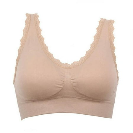 Women s Invisible Comfort Lightweight Lining Seamless Rimless Triangle Bra Bra