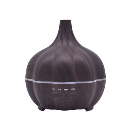 Humidifier Mini Home 400ml Aromatherapy Wood Grain Aroma Diffuser